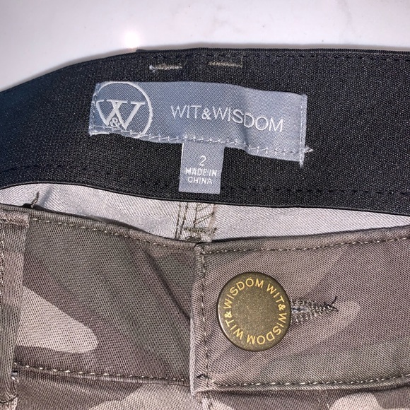 Wit & Wisdom (from Nordstrom) Camo Skinny Pant - Picture 5 of 8